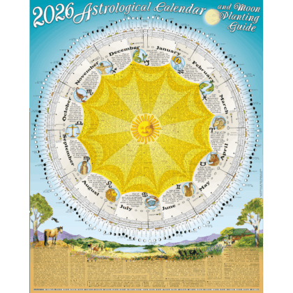 Thomas Zimmer Astrological Calendar and Moon Planting Guide 2026