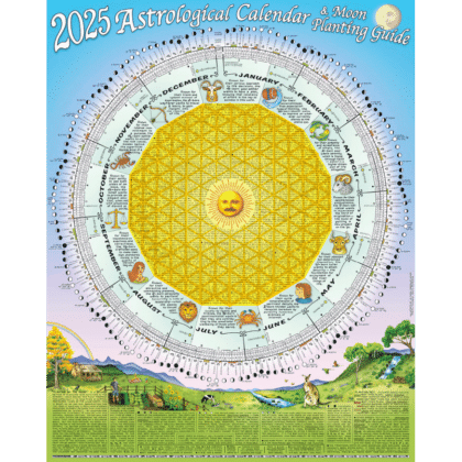 Thomas Zimmer 2025 Astrological Calendar and Moon Planting Guide
