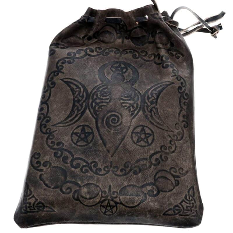 Leather bag - Moon Goddess