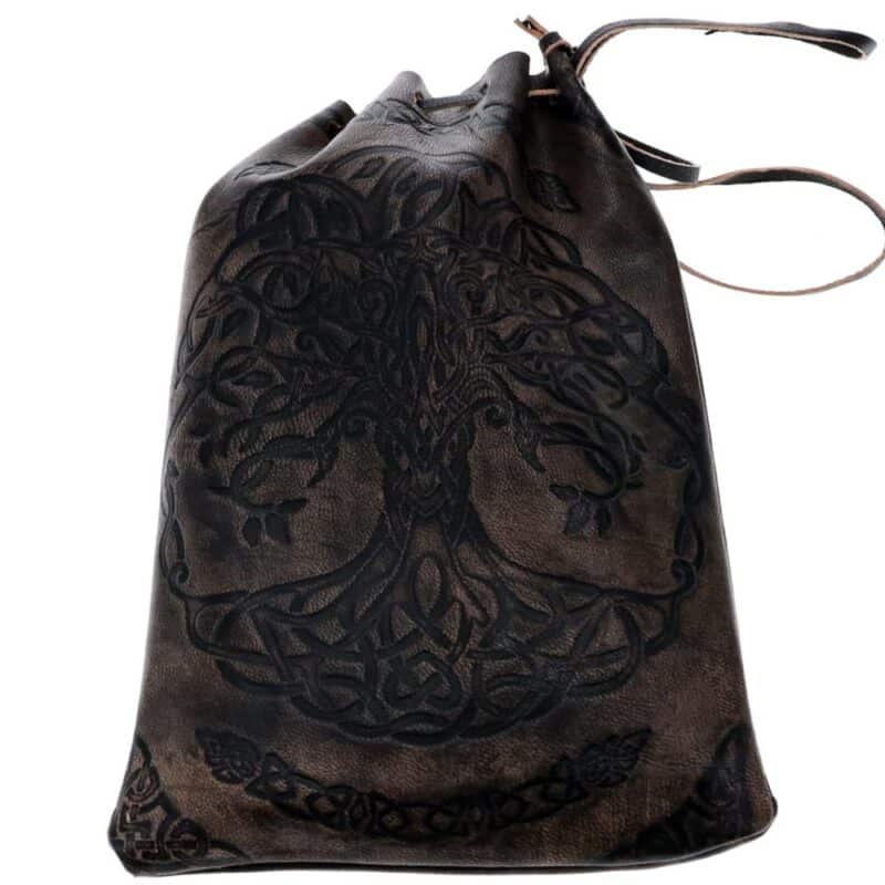 Leather bag - Celtic Tree
