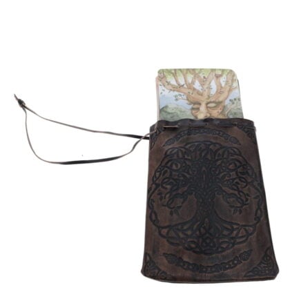 Leather bag - Celtic Tree