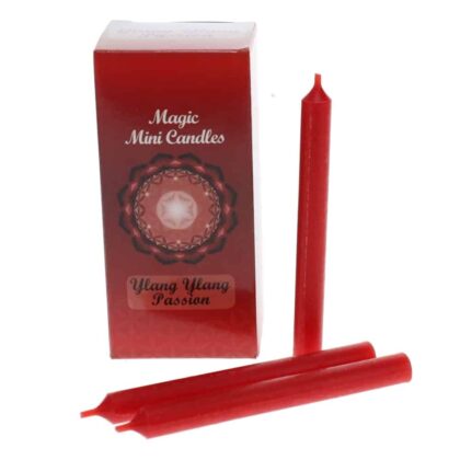 Magic Mini Candles- Passion Red Ylang Ylang Scented 20pk