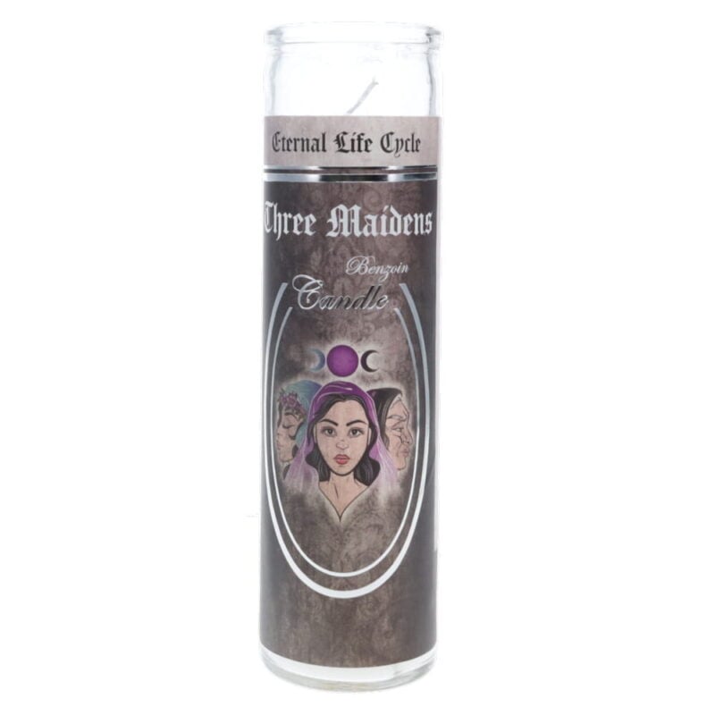 Magic Jar Scented Candle - Three Maidens - Benzoin