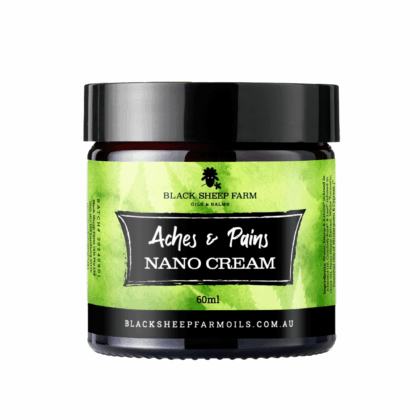 Aches & Pains Nano Cream 60ml - Black Sheep Farm