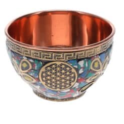 Copper Bowl - Flower of Life