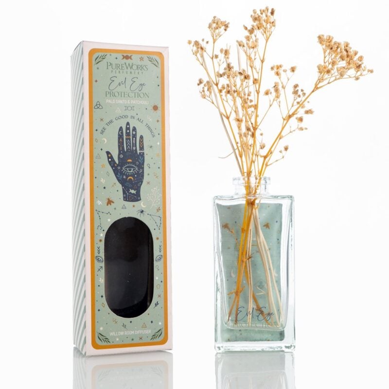 Celestial Magic Reed Diffuser - Evil Eye Protection 100ml Pure Works Perfumery