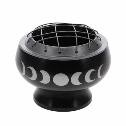 Moon Phases Printed Incense Resin Burner