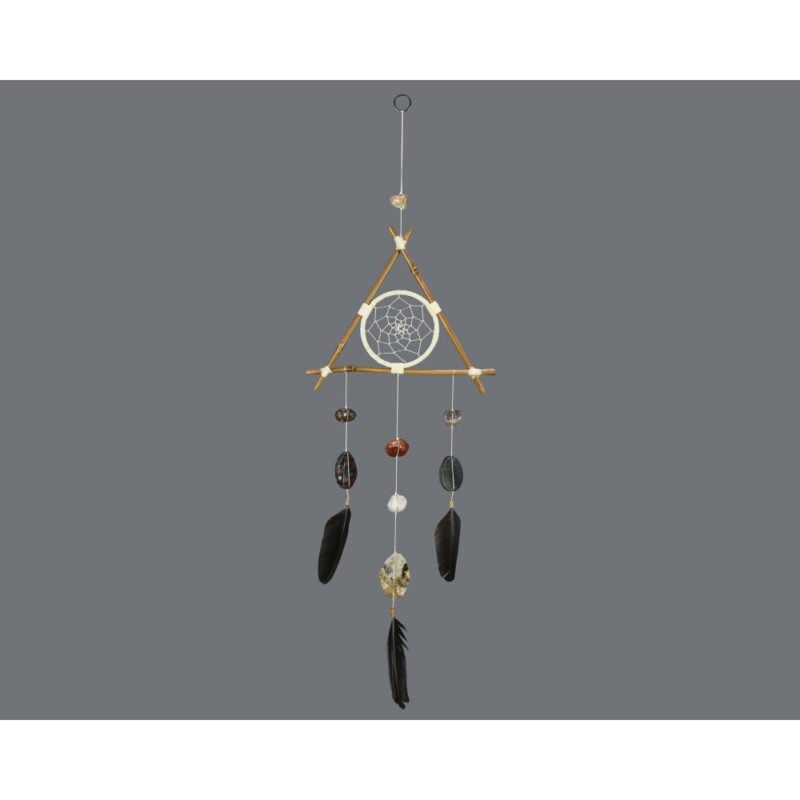 Bamboo Triangular Wall Hanging