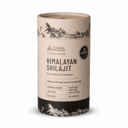 Himalayan Shilajit 120 Capsules - Evolution Botanicals