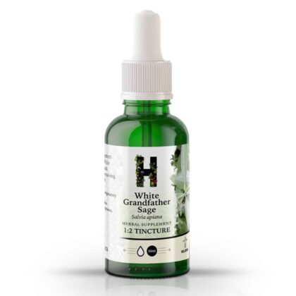 White Grandfather Sage Tincture 1:2 50ml - Happy Herb Co