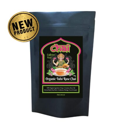 Organic Tulsi Rose Chai 70g