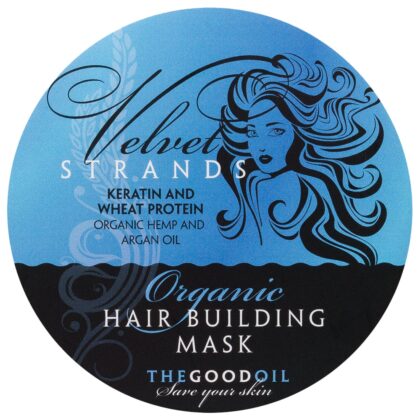 Velvet Strands Organic Hair Building Mask 250ml - The Good Oil