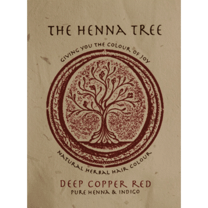 Henna Deep Copper Red Herbal Hair Colour 100g - The Henna Tree