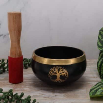 Tree of Life Brass Singing Bowl
