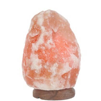 Himalayan Salt Lamp 6-8KG with Wooden base 24V