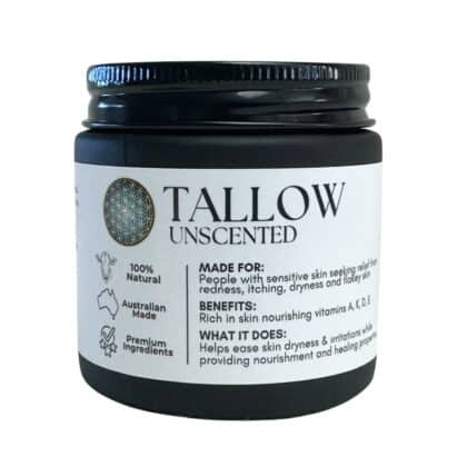 Unscented Tallow Balm 100ml - Pachamama Tallow