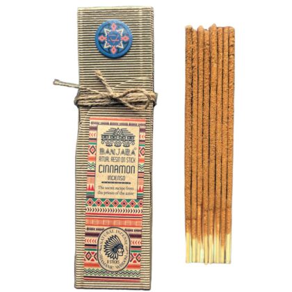 Shamanic Wisdom Incense - CINNAMON - 8x Ritual Resin on Stick