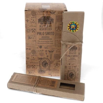 Shamanic Wisdom Incense - PALO SANTO - 8x Ritual Resin on Stick