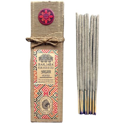 Shamanic Wisdom Incense - YAGRA - 8x Ritual Resin on Stick