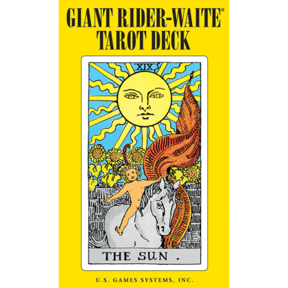Rider Waite Tarot Deck – Giant - US Games Systems