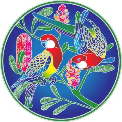 Sunseal Eastern Rosella & Banksia